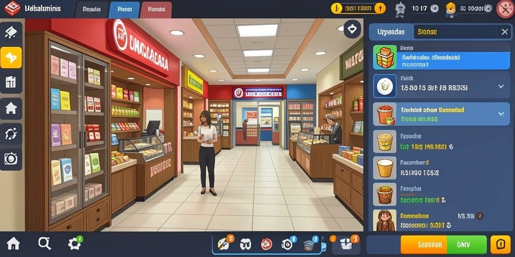 Screenshot menampilkan petualangan karakter di dunia fantasi.