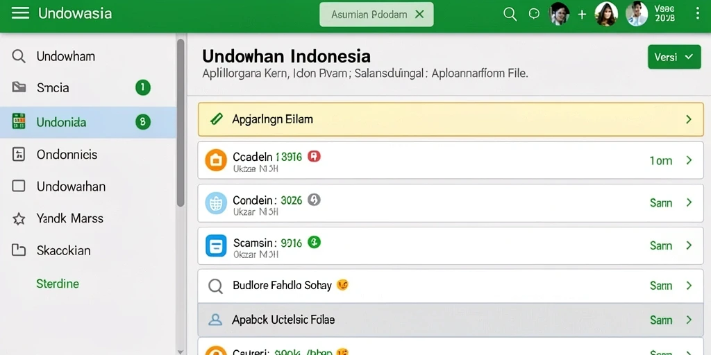 Tangkapan layar pertama menunjukkan antarmuka yang intuitif.