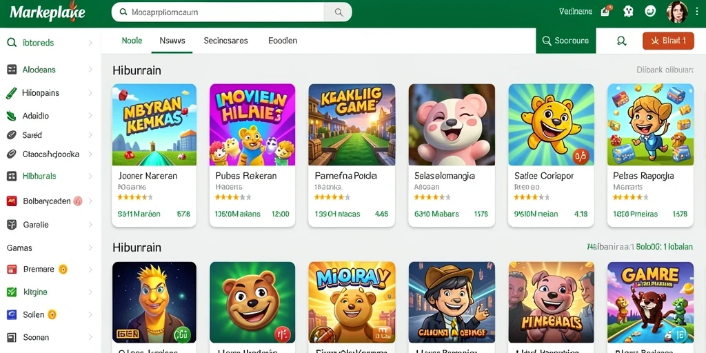 Tangkapan layar yang menunjukkan level permainan yang menantang.