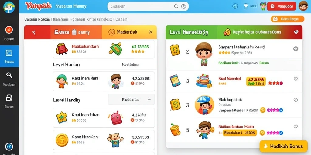 Tampilan antarmuka yang menarik dan mudah dinavigasi.