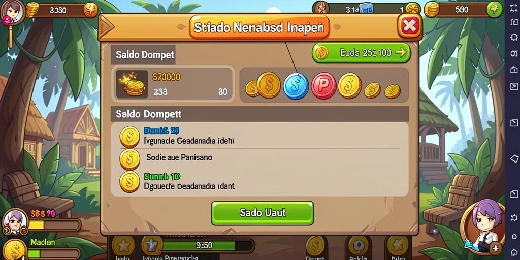 Tampilan dashboard NABUNG77 yang menarik dan intuitif.