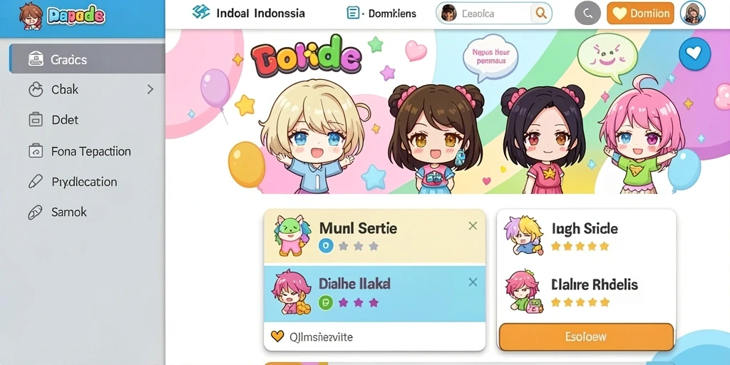 Tampilan antarmuka yang menarik dan mudah digunakan.