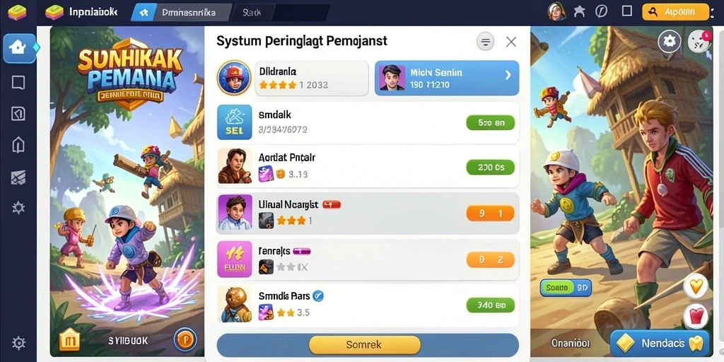 Tampilan antarmuka yang menarik dan user-friendly.