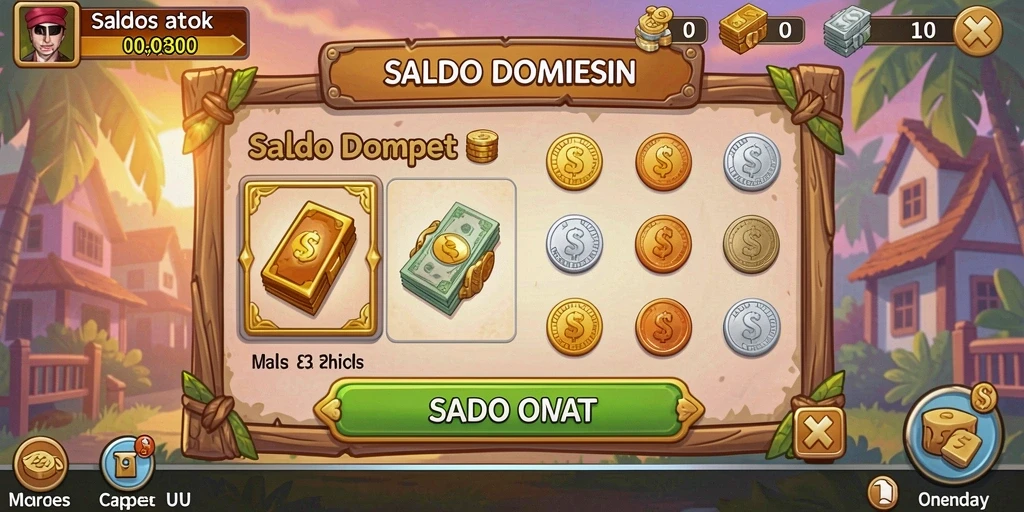Tampilan awal aplikasi SUPERSVIP yang menarik.
