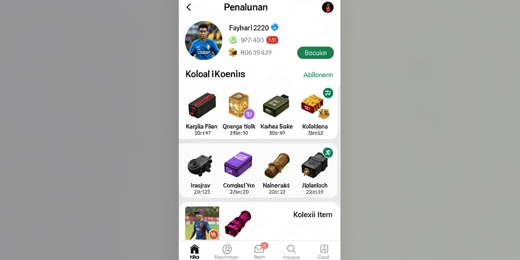Tangkapan layar yang menunjukkan momen menegangkan dari sebuah pertandingan.