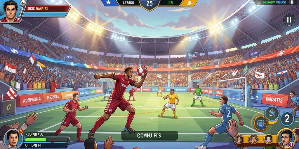 Antarmuka utama yang menarik dan mudah digunakan.